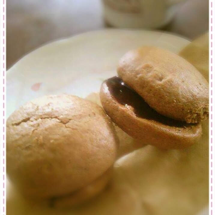 ロッテチョコパイ生地のようなソフトクッキーサンド レシピ 作り方 By ヘルムート 楽天レシピ